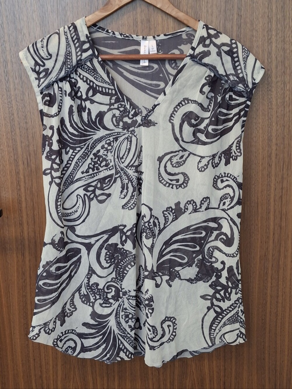 SWEET PEA Marbled Top SZ L
